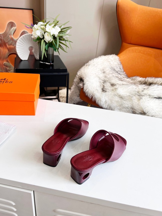 Hermes slipper 91085-5 Heel 7CM