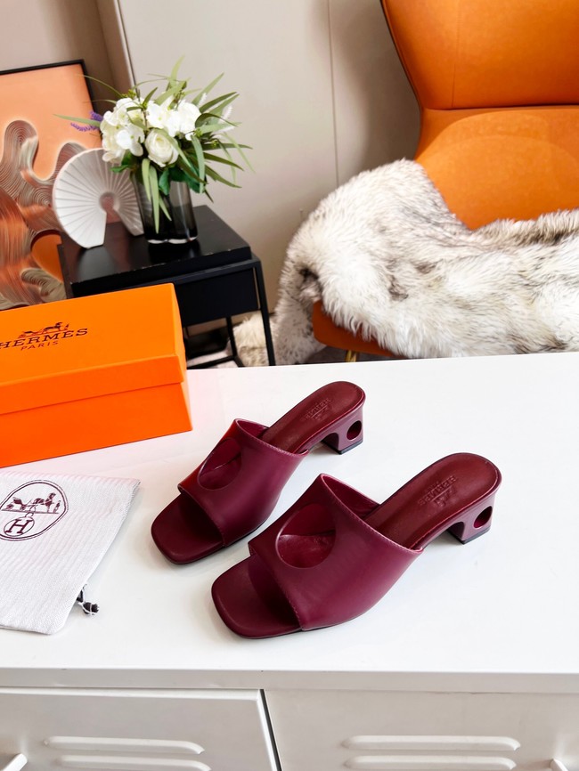 Hermes slipper 91085-5 Heel 7CM