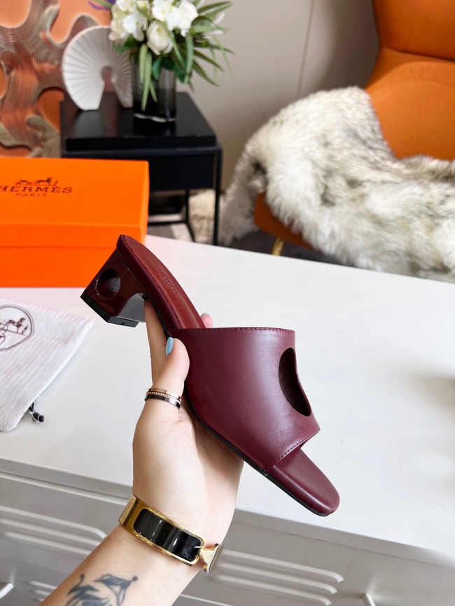 Hermes slipper 91085-5 Heel 7CM