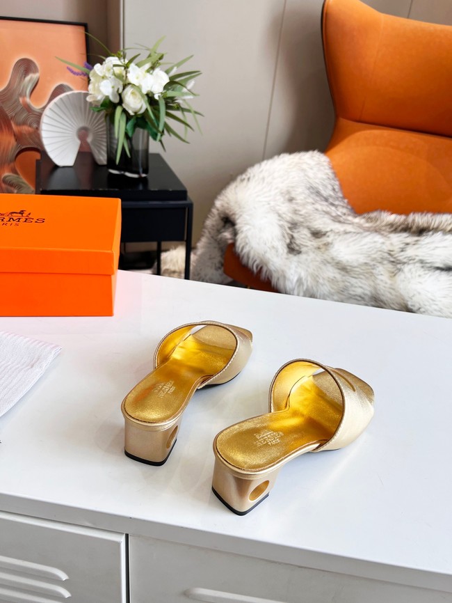 Hermes slipper 91085-6 Heel 7CM