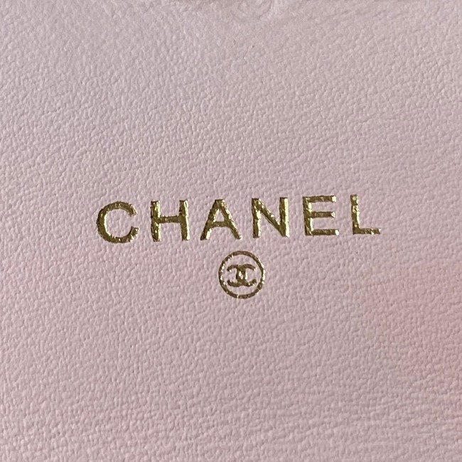 Chanel CLUTCH WITH CHAIN AP2758 Light Pink