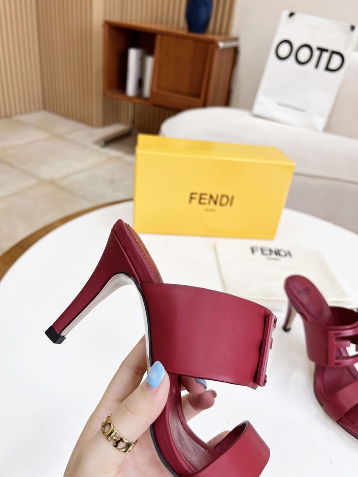 FENDI Shoes FDS00052 Heel 8CM