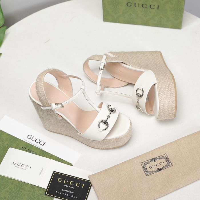 Gucci Shoes GUS00103 Heel 13CM