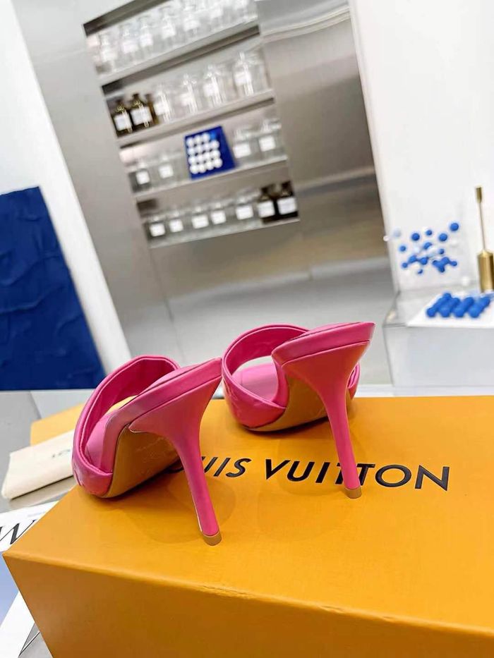 Louis Vuitton Shoes LVS00022 Heel 9.5CM