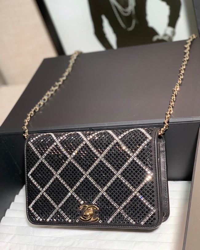 Chanel WALLET ON CHAIN AP2853 Black