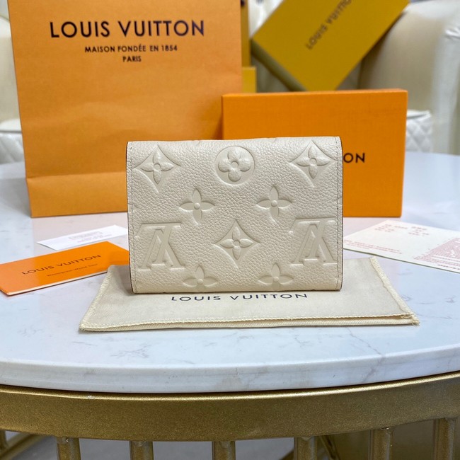 Louis Vuitton ROSALIE COIN PURSE M81520 white