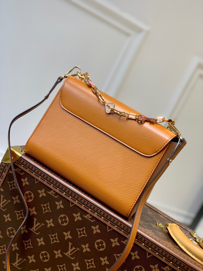 Louis Vuitton TWIST MM M20846 Gold Cipango Beige