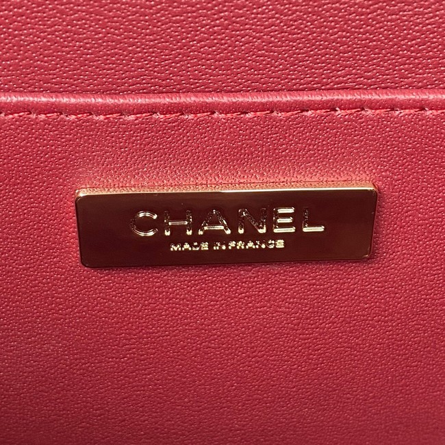 Chanel VANITY CASE AS3345 Burgundy