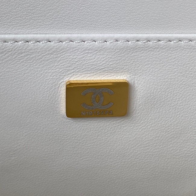 Chanel VANITY CASE AS3345 WHITE