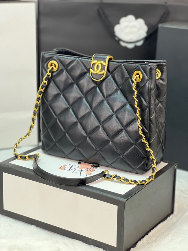 Chanel SMALL SHOPPING BAG AS3477 black