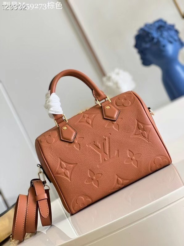 Louis Vuitton SPEEDY BANDOULIERE 25 M46136 Cognac Brown