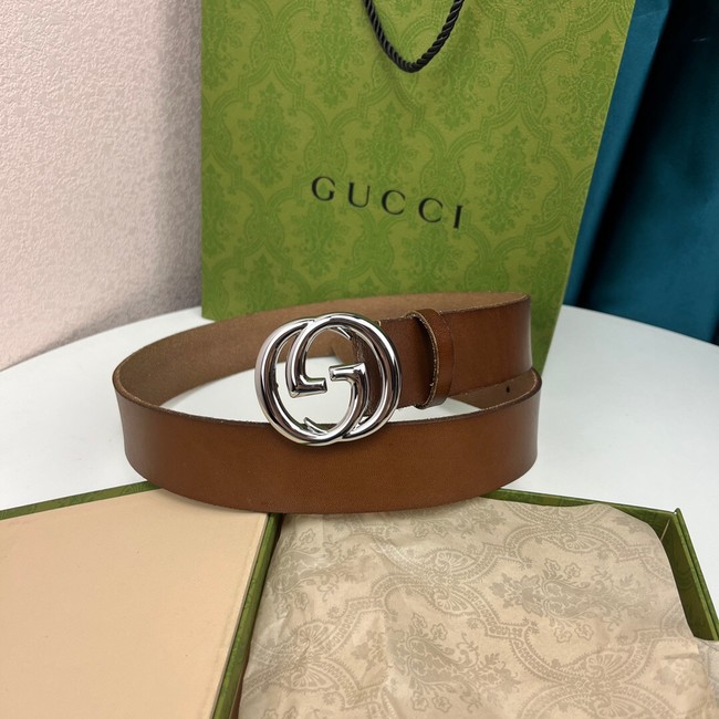 Gucci Blondie 40MM leather belt 709952-1