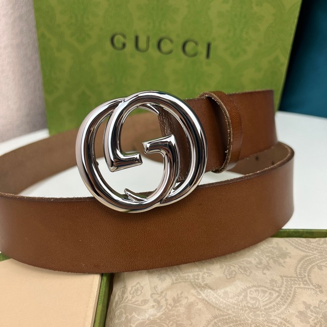 Gucci Blondie 40MM leather belt 709952-1