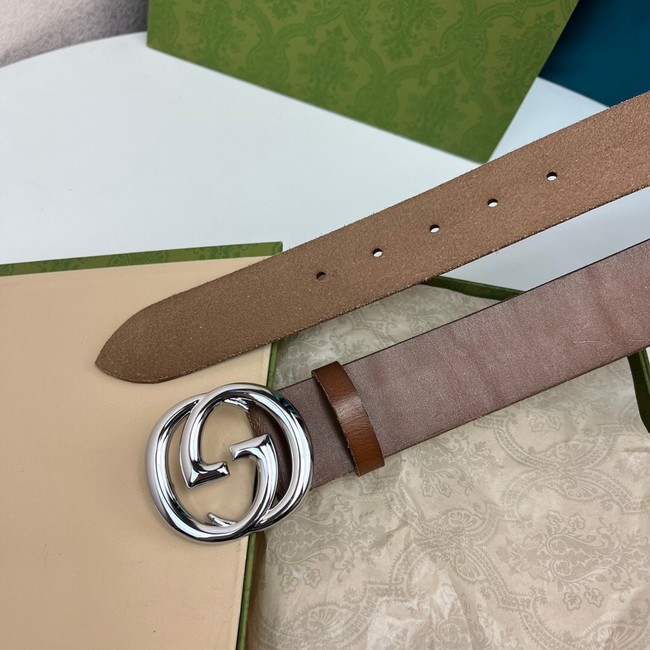 Gucci Blondie 40MM leather belt 709952-1