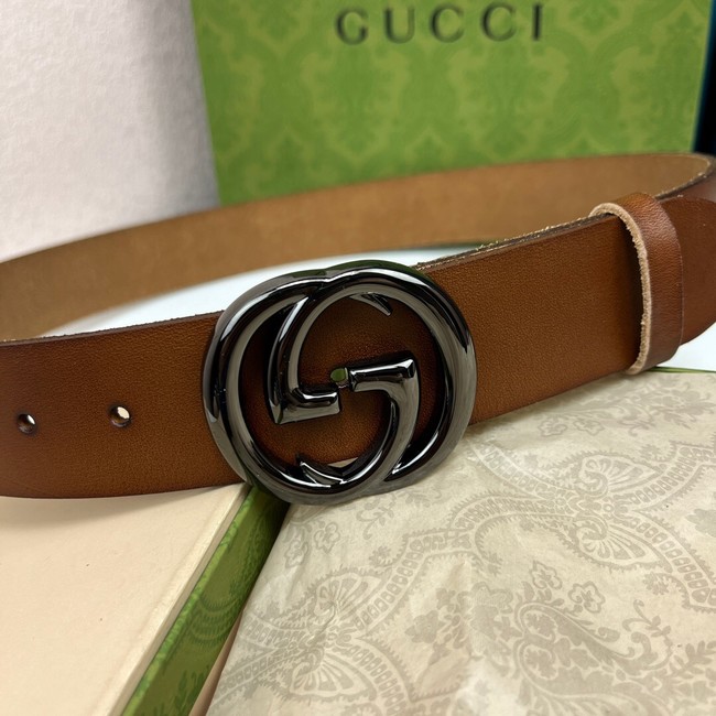 Gucci Blondie 40MM leather belt 709952-1