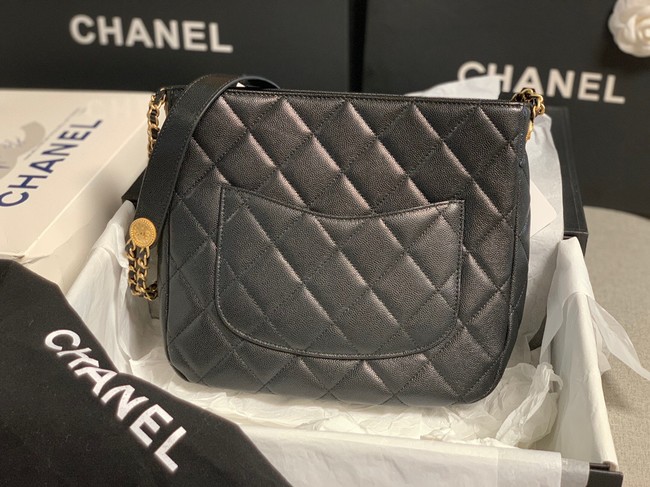 Chanel SMALL SHOPPING BAG AS3400 black