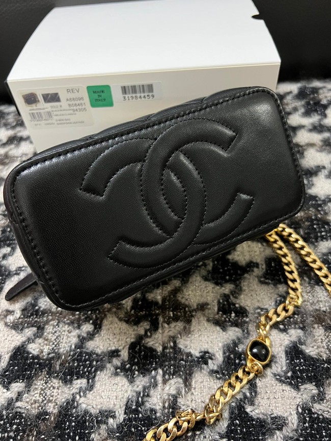 CHANEL VANITY WITH CHAIN AP2937 black