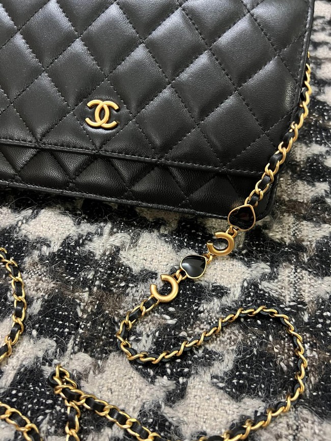 Chanel WALLET ON CHAIN AP3035 black