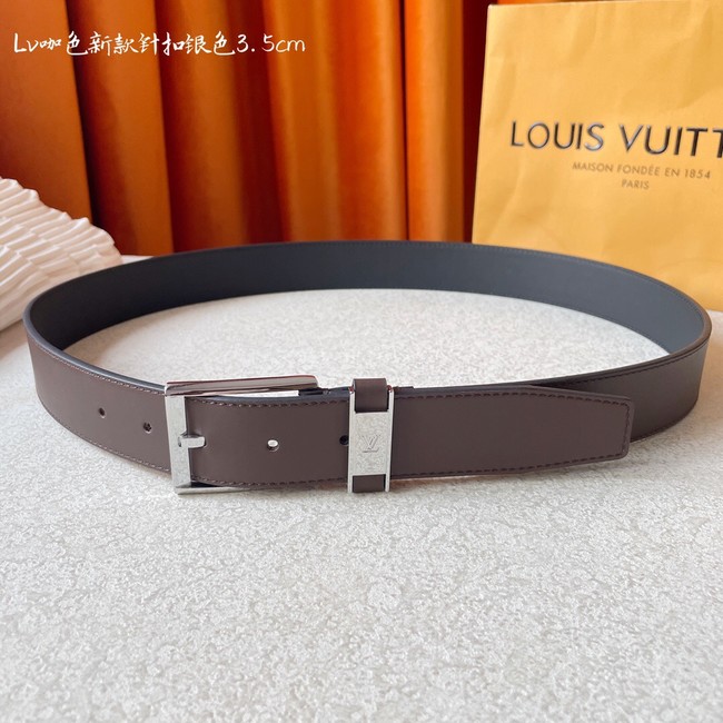 Louis Vuitton 35MM Leather Belt 7098-3