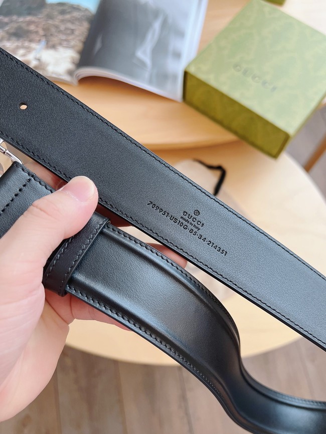 Gucci 40MM Leather Belt 7106-1