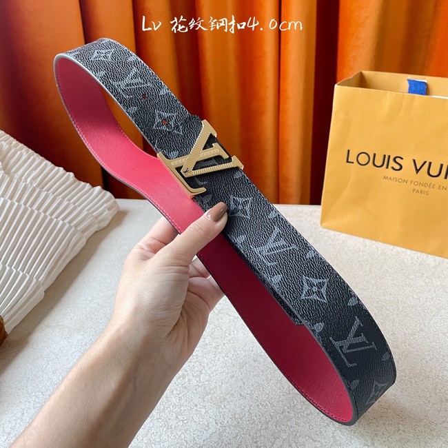 Louis Vuitton 40MM Leather Belt 7099-11