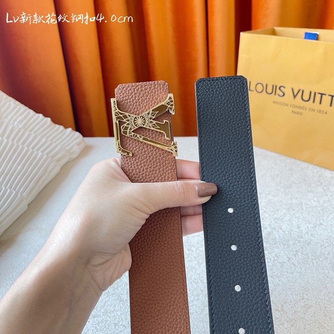 Louis Vuitton 40MM Leather Belt 7099-7