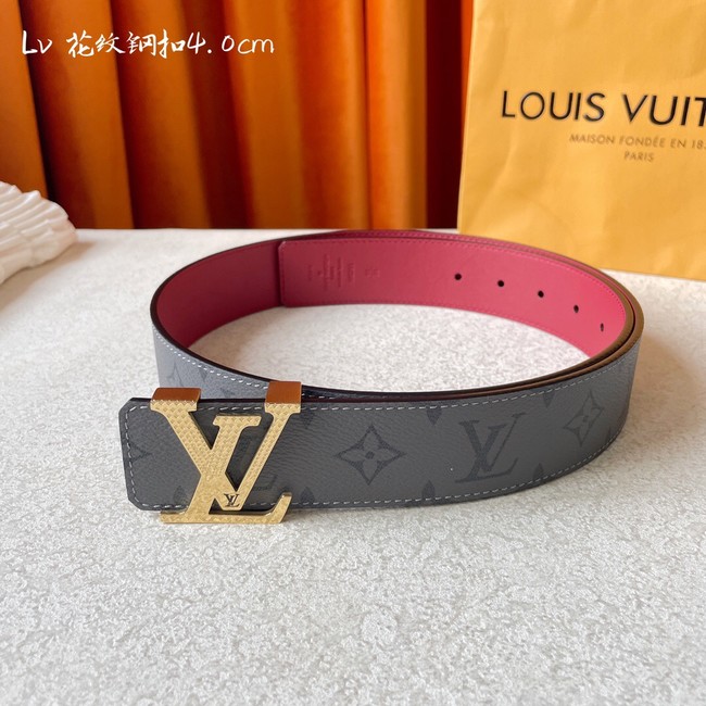 Louis Vuitton 40MM Leather Belt 7100-1