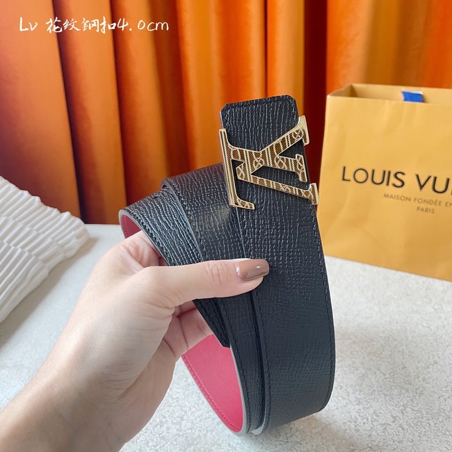 Louis Vuitton 40MM Leather Belt 7100-5