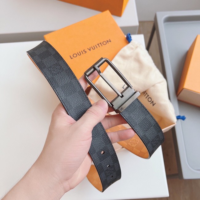 Louis Vuitton 35MM Leather Belt 7110-2