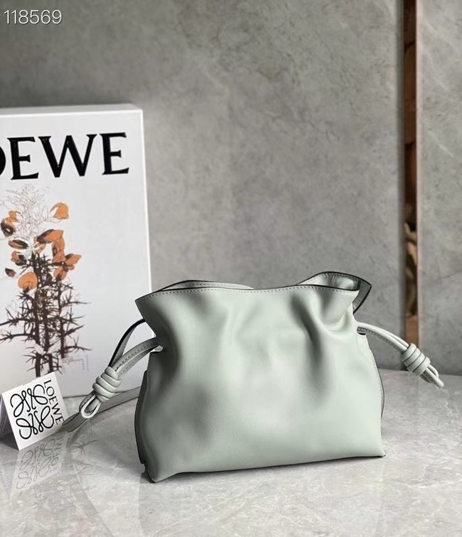 Loewe Lucky Bags Original Leather LE0539 light gray