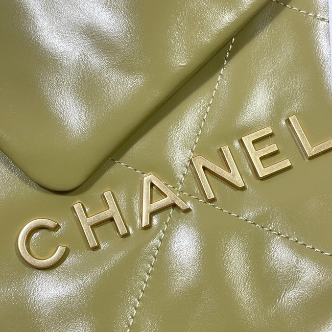 CHANEL 22 HANDBAG AS3260 lemon