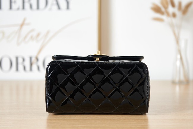 Chanel MINI FLAP BAG AS3648 black