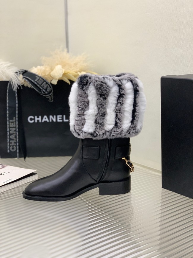 Chanel ANKLE BOOTS Heel height 3CM 91013-2