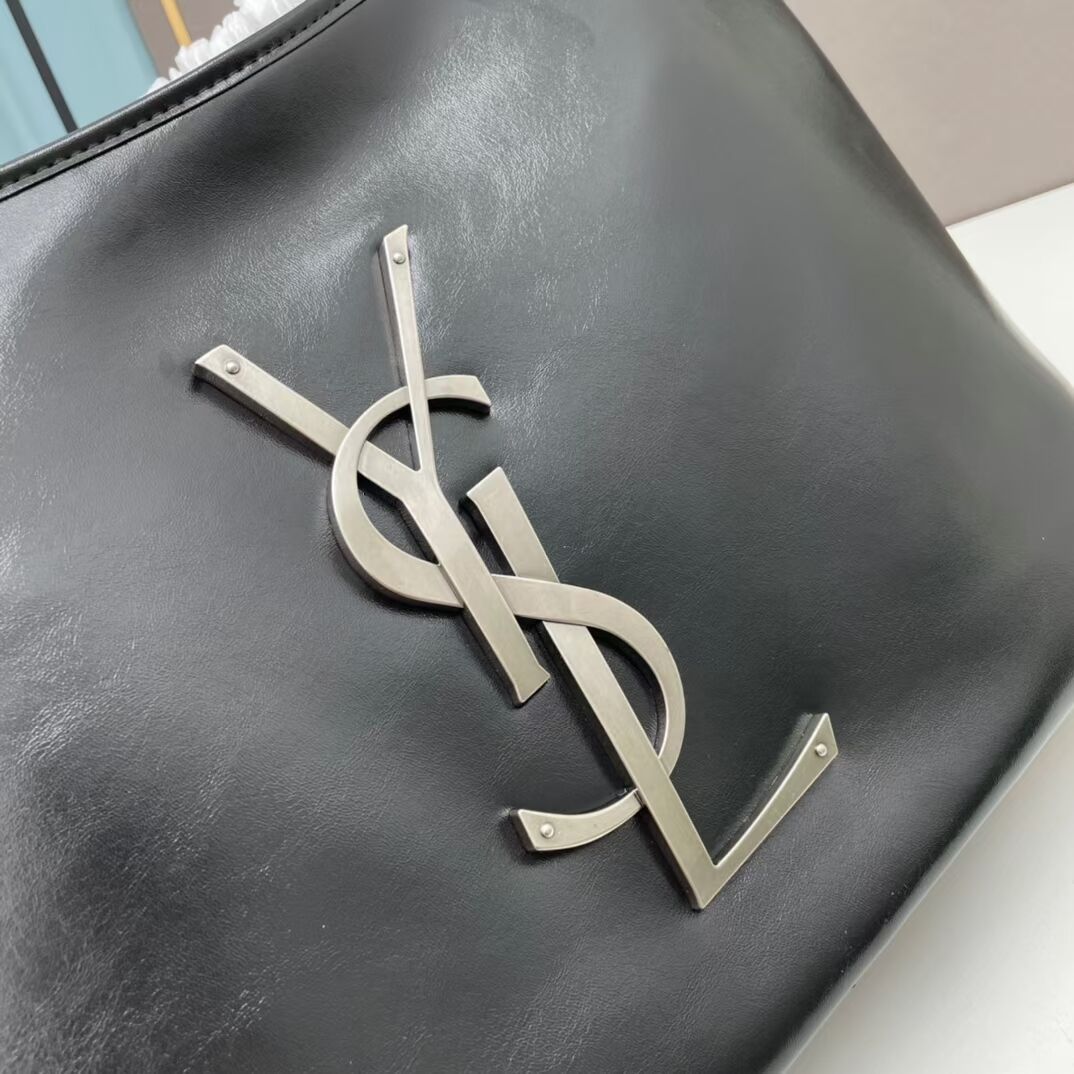 SAINT LAURENT LEATHER BAG 202235 BLACK