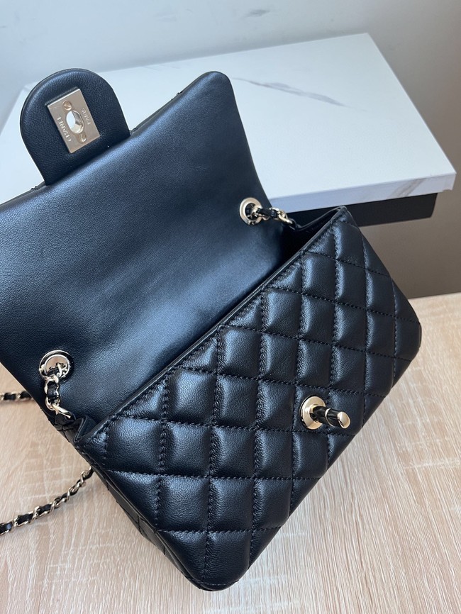 CHANEL MINI FLAP BAG AS1787 black