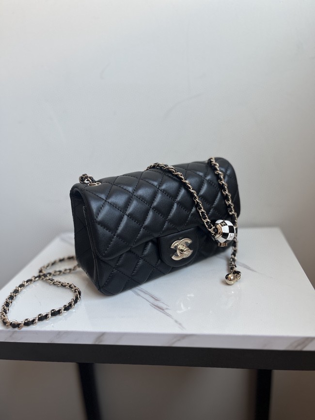 CHANEL MINI FLAP BAG AS1787 black