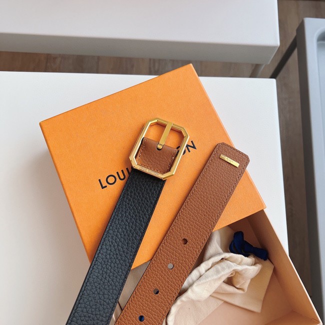 Louis Vuitton 35MM Leather Belt 71147