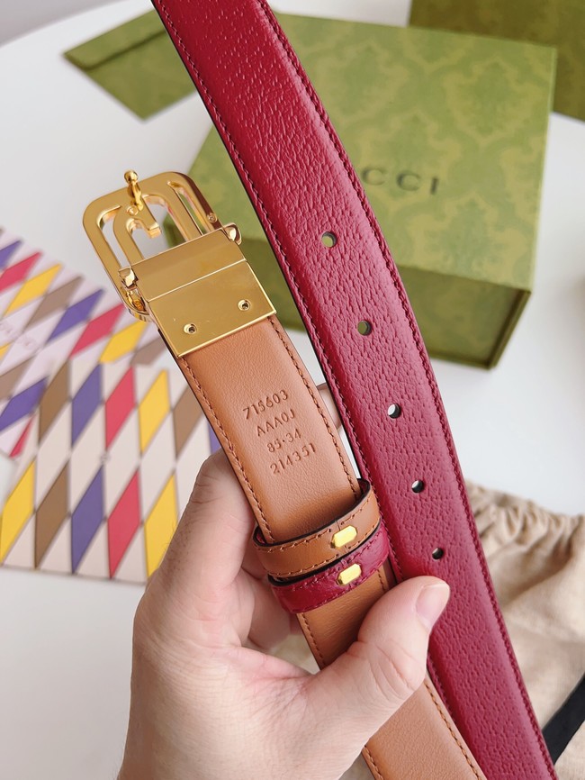 Gucci 30MM Leather Belt 71180