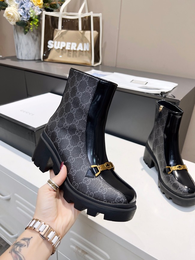 Gucci ankle boot heel height 6CM 91924-5