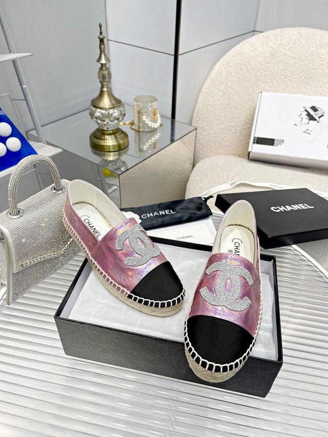 Chanel ESPADRILLES Cotton Tweed & Grosgrain 91982-4