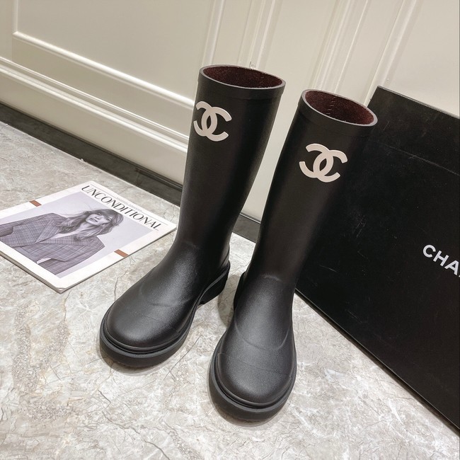 Chanel rain boot 92014-3