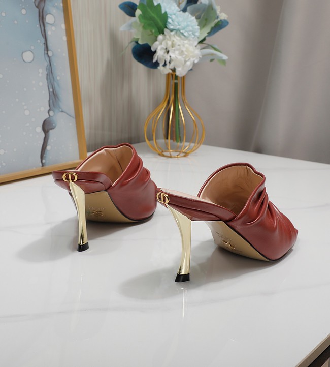 Dior slipper heel height 8.5CM 92013-1