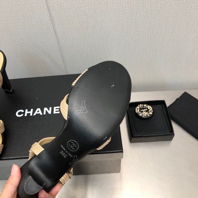 Chanel Sandals heel height 8.5CM 92022-2