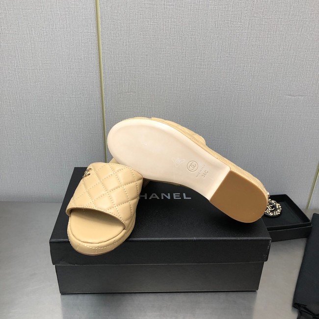 Chanel slipper heel height 3.5CM 92032-4