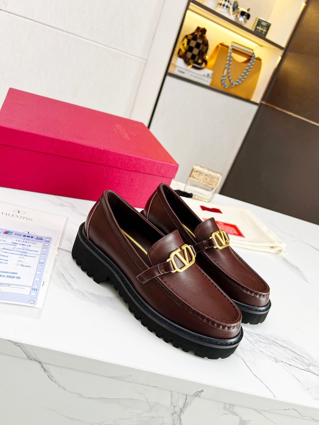 Valentino Calfskin LOAFERS 92044-6