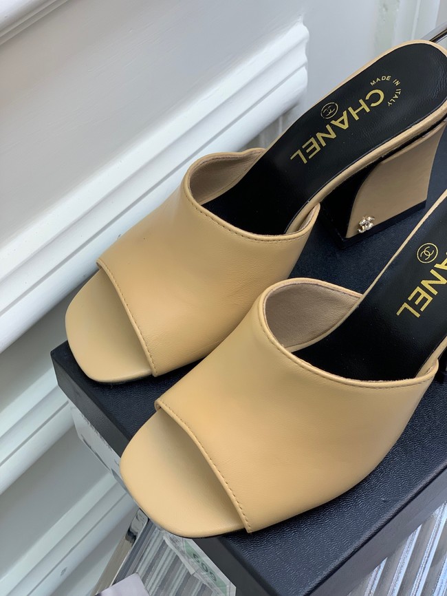 Chanel slippers heel height 8CM 92102-8