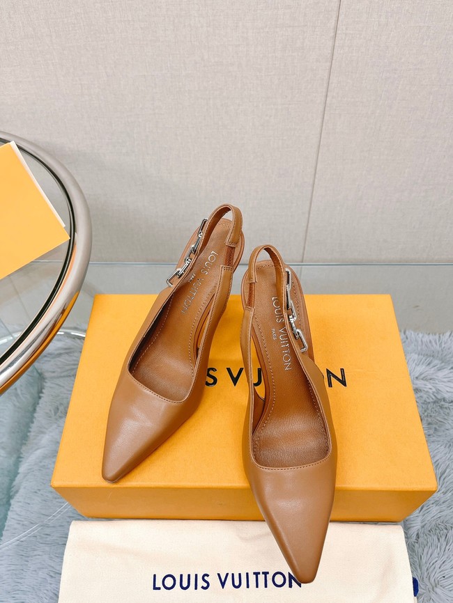 Louis Vuitton Shoes heel height 6.5CM 92124-18