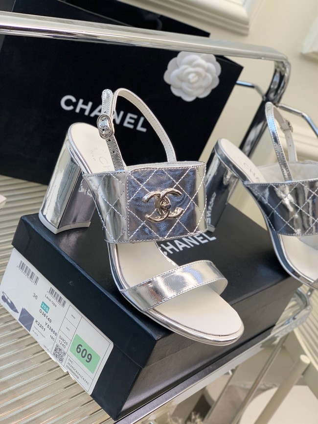 Chanel sandal heel height 8CM 92136-2