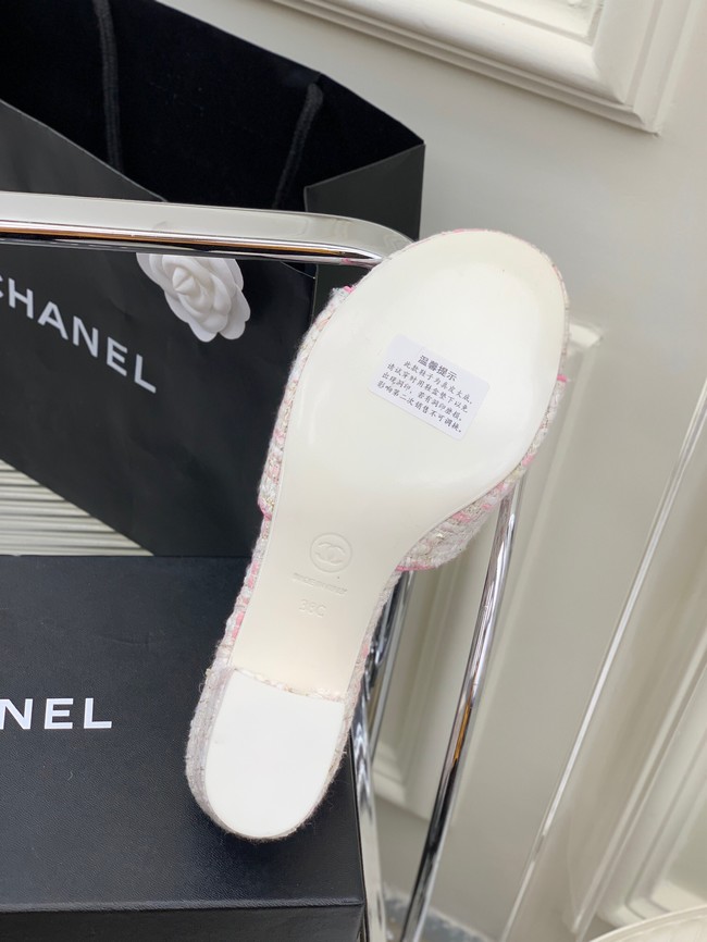 Chanel slippers heel height 5CM 92141-2