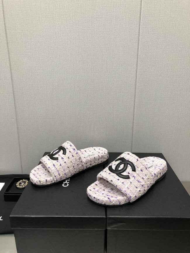 Chanel slippers heel height 3CM 93190-2